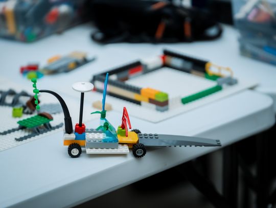 Twórcze warsztaty LEGO w Kamienicy Deskurów (zdjęcia)
