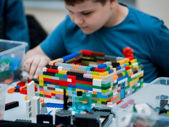 Twórcze warsztaty LEGO w Kamienicy Deskurów (zdjęcia)