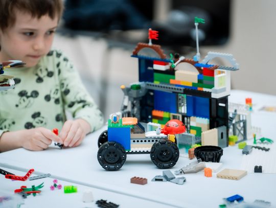 Twórcze warsztaty LEGO w Kamienicy Deskurów (zdjęcia)