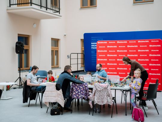 Twórcze warsztaty LEGO w Kamienicy Deskurów (zdjęcia)