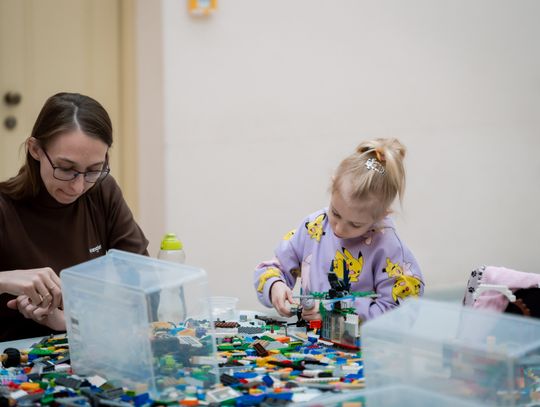 Twórcze warsztaty LEGO w Kamienicy Deskurów (zdjęcia)
