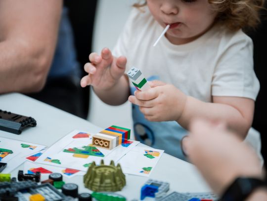 Twórcze warsztaty LEGO w Kamienicy Deskurów (zdjęcia)