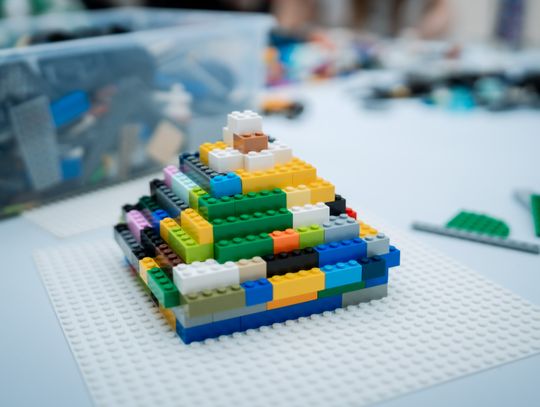 Twórcze warsztaty LEGO w Kamienicy Deskurów (zdjęcia)
