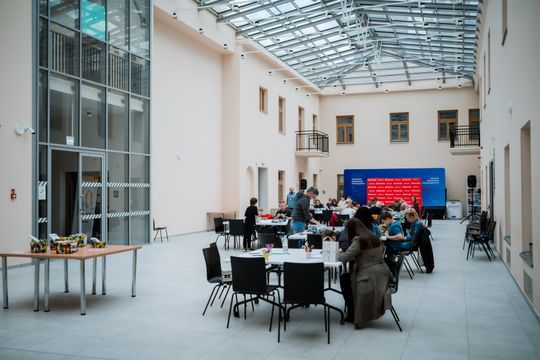 Twórcze warsztaty LEGO w Kamienicy Deskurów (zdjęcia)