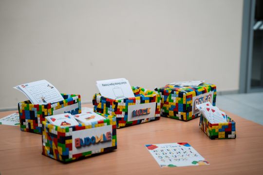 Twórcze warsztaty LEGO w Kamienicy Deskurów (zdjęcia)