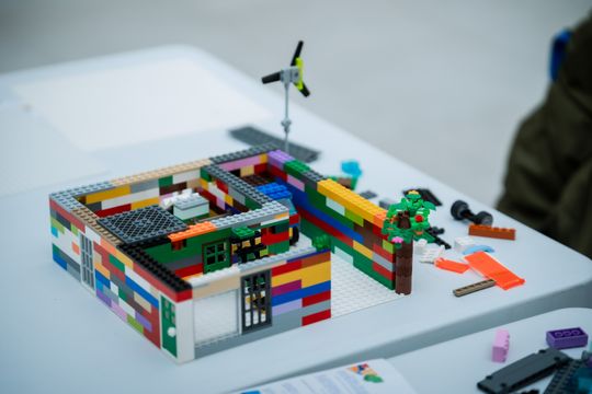Twórcze warsztaty LEGO w Kamienicy Deskurów (zdjęcia)