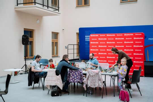 Twórcze warsztaty LEGO w Kamienicy Deskurów (zdjęcia)