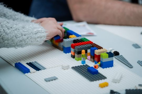 Twórcze warsztaty LEGO w Kamienicy Deskurów (zdjęcia)