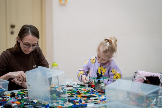 Twórcze warsztaty LEGO w Kamienicy Deskurów (zdjęcia)