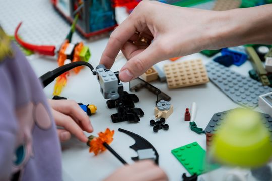 Twórcze warsztaty LEGO w Kamienicy Deskurów (zdjęcia)