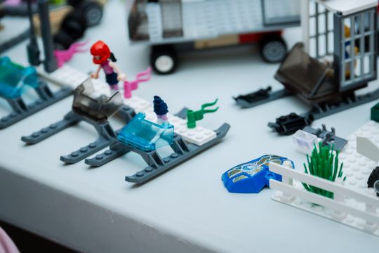 Twórcze warsztaty LEGO w Kamienicy Deskurów (zdjęcia)