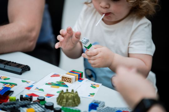 Twórcze warsztaty LEGO w Kamienicy Deskurów (zdjęcia)