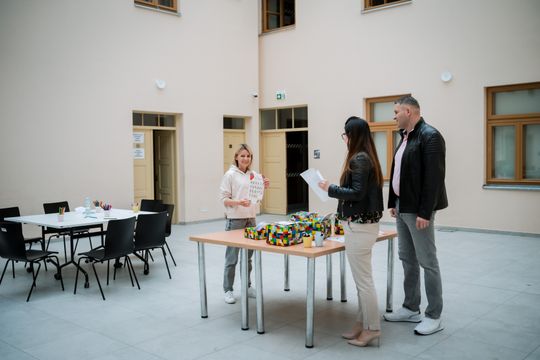 Twórcze warsztaty LEGO w Kamienicy Deskurów (zdjęcia)