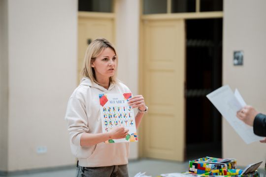 Twórcze warsztaty LEGO w Kamienicy Deskurów (zdjęcia)