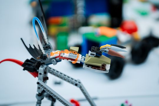 Twórcze warsztaty LEGO w Kamienicy Deskurów (zdjęcia)
