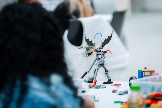Twórcze warsztaty LEGO w Kamienicy Deskurów (zdjęcia)