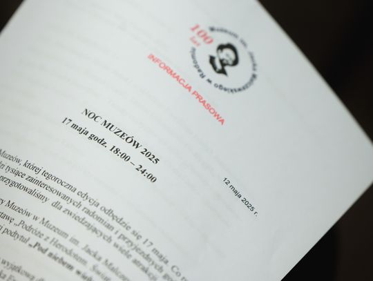 Noc Muzeów - konferencjaw w muzeum im. Malczewskiego