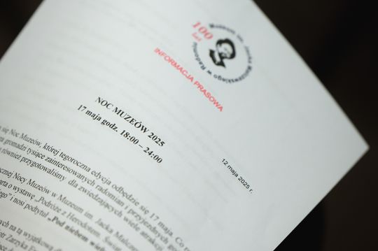 Noc Muzeów - konferencjaw w muzeum im. Malczewskiego