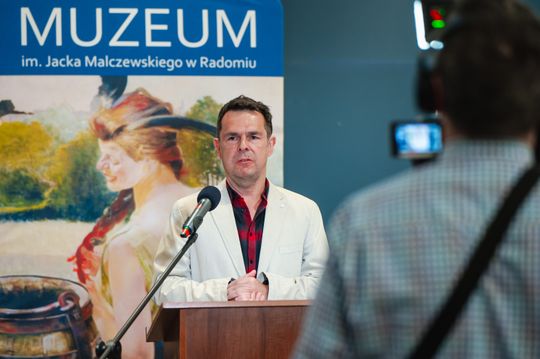 Noc Muzeów - konferencjaw w muzeum im. Malczewskiego