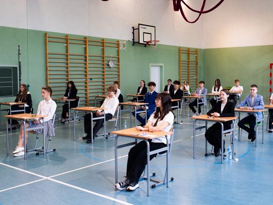 Egzamin ósmoklasistów w PSP 14 (zdjęcia)