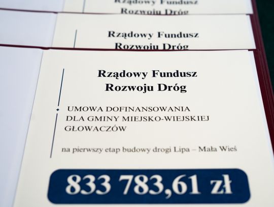 Podpisanie umów na drogi lokalne w ramach Rządowego Funduszu Rozwoju Dróg (zdjęcia)