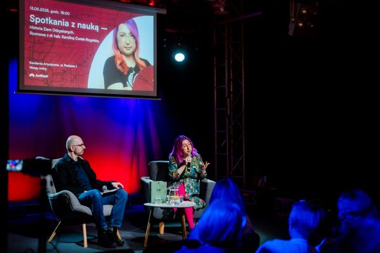 Spotkania z nauką - Karolina Ćwiek-Rogalska (zdjęcia)