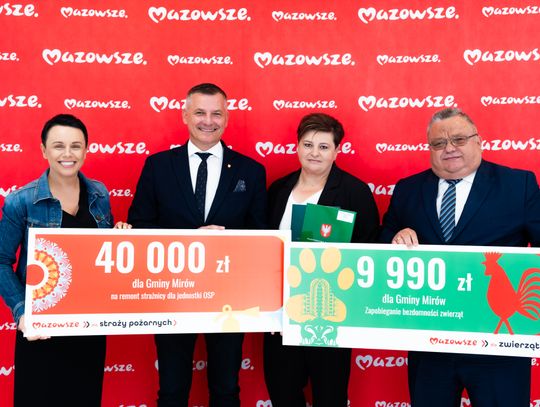 Podpisanie umów z programów Mazowsze (zdjęcia)