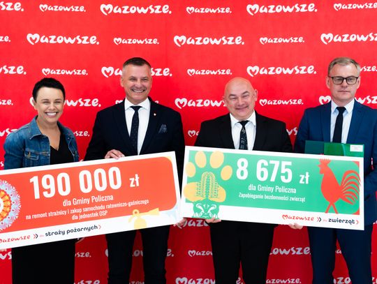 Podpisanie umów z programów Mazowsze (zdjęcia)