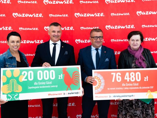 Podpisanie umów z programów Mazowsze (zdjęcia)