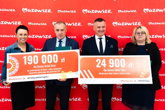 Podpisanie umów z programów Mazowsze (zdjęcia)