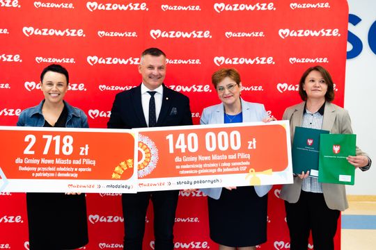Podpisanie umów z programów Mazowsze (zdjęcia)