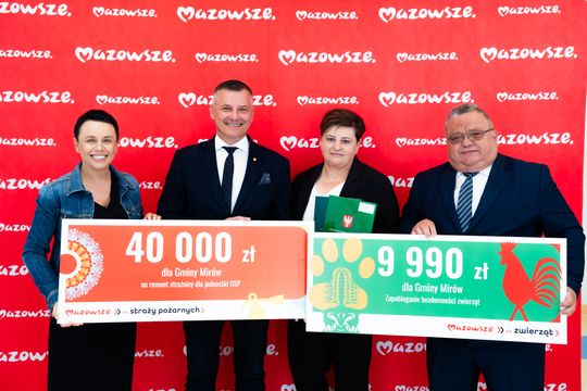 Podpisanie umów z programów Mazowsze (zdjęcia)