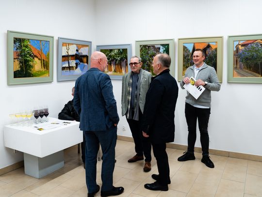 Wernisaż wystawy Jana Wołka "Bez tytułu" w Galerii Rogatka (zdjęcia)