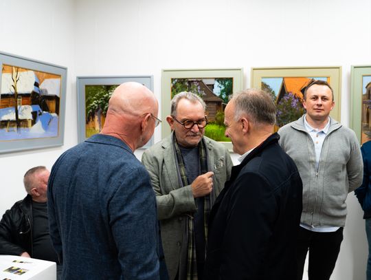 Wernisaż wystawy Jana Wołka "Bez tytułu" w Galerii Rogatka (zdjęcia)