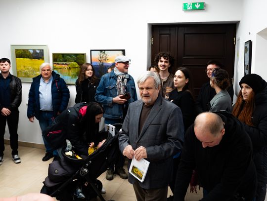 Wernisaż wystawy Jana Wołka "Bez tytułu" w Galerii Rogatka (zdjęcia)