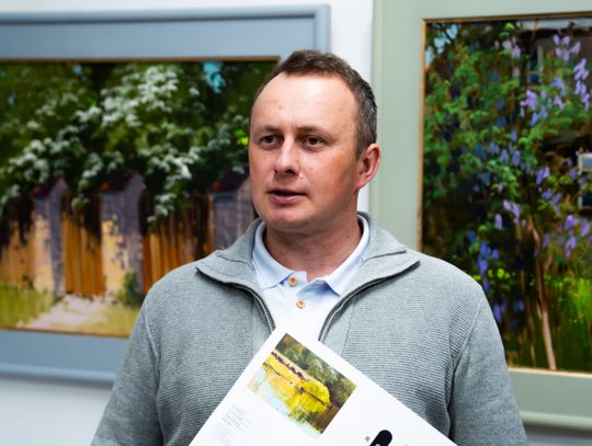 Wernisaż wystawy Jana Wołka "Bez tytułu" w Galerii Rogatka (zdjęcia)