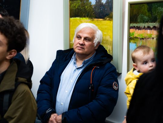 Wernisaż wystawy Jana Wołka "Bez tytułu" w Galerii Rogatka (zdjęcia)