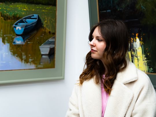 Wernisaż wystawy Jana Wołka "Bez tytułu" w Galerii Rogatka (zdjęcia)