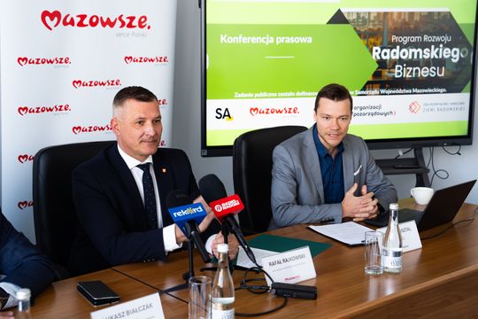 Konferencja prasowa dot. „Programu Rozwoju Radomskiego Biznesu” (zdjęcia)