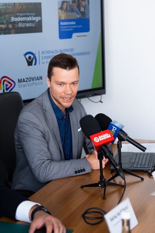 Konferencja prasowa dot. „Programu Rozwoju Radomskiego Biznesu” (zdjęcia)