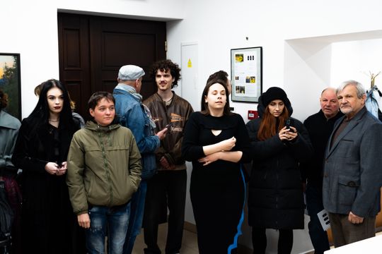 Wernisaż wystawy Jana Wołka "Bez tytułu" w Galerii Rogatka (zdjęcia)