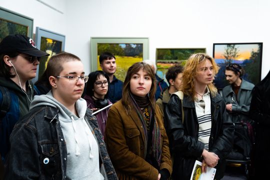 Wernisaż wystawy Jana Wołka "Bez tytułu" w Galerii Rogatka (zdjęcia)