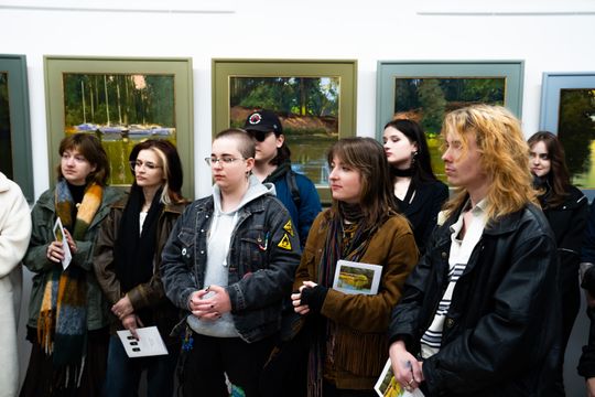 Wernisaż wystawy Jana Wołka "Bez tytułu" w Galerii Rogatka (zdjęcia)