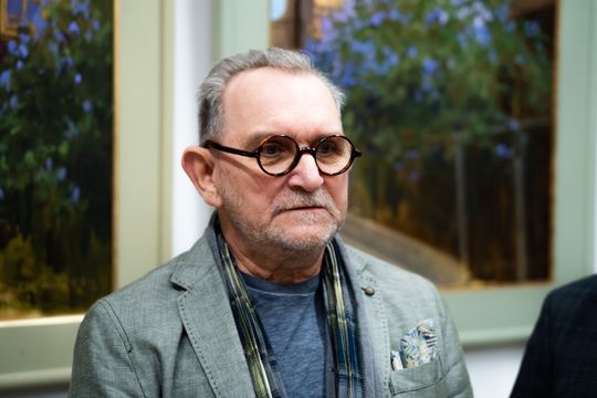 Wernisaż wystawy Jana Wołka "Bez tytułu" w Galerii Rogatka (zdjęcia)