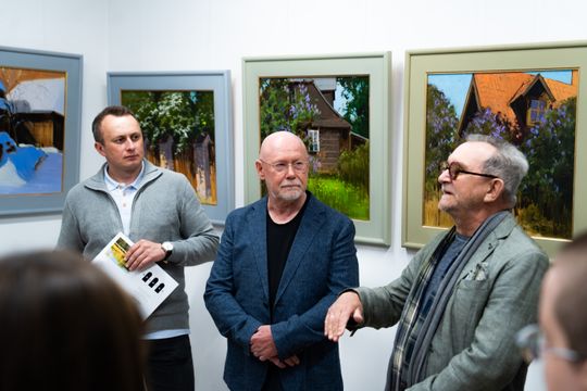 Wernisaż wystawy Jana Wołka "Bez tytułu" w Galerii Rogatka (zdjęcia)