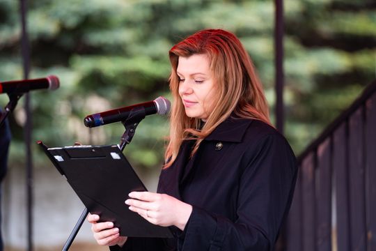 Przekazanie wozu strażackiego dla OSP Wola Korzeniowa (zdjęcia)