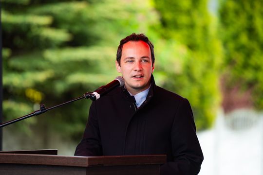 Przekazanie wozu strażackiego dla OSP Wola Korzeniowa (zdjęcia)