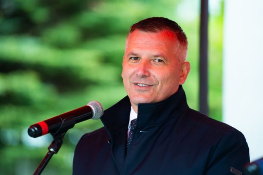 Przekazanie wozu strażackiego dla OSP Wola Korzeniowa (zdjęcia)