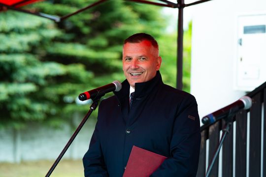 Przekazanie wozu strażackiego dla OSP Wola Korzeniowa (zdjęcia)