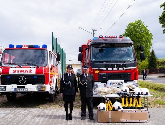 Otwarcie strażnicy oraz przekazanie sprzętu dla OSP w Janikowie (zdjęcia)